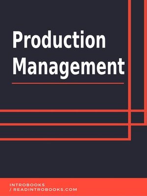 cover image of Production Management
